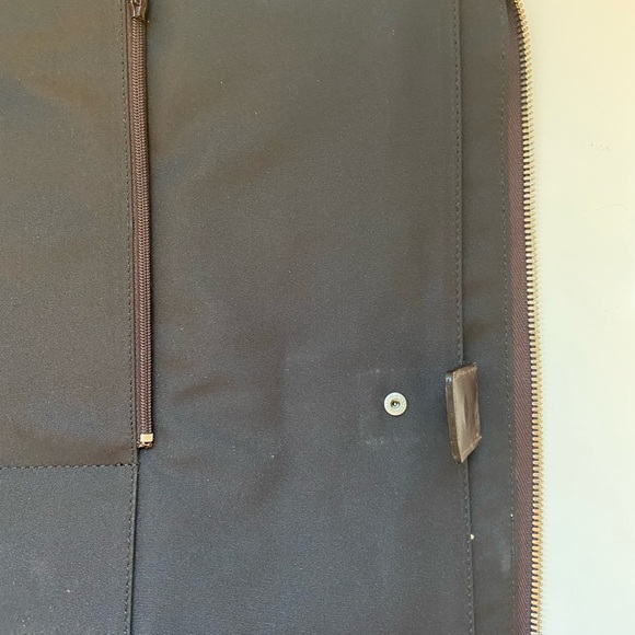 Trussardi Leather Portfolio NWOT - Picture 4 of 8